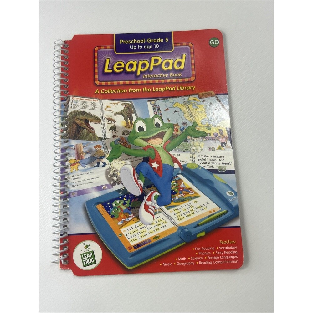 Leappad Interactive Preschool - Grade 5 Book Up to Age 10